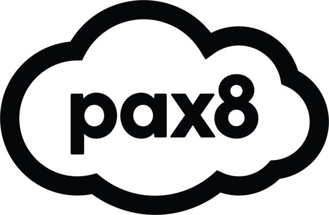 pax8 logo black