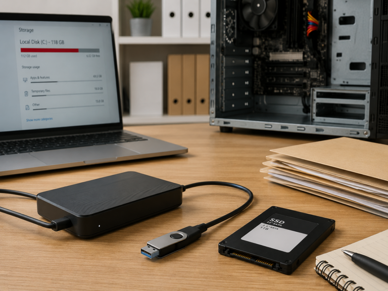 Running Out of Disk Space on Windows: How to Find What Is Using It and Free It Up
