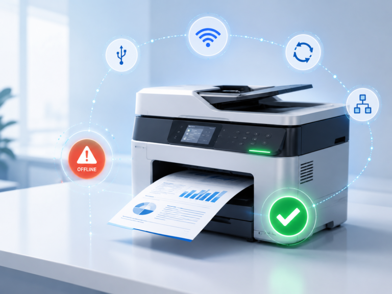 Printer Showing Offline: How to Get It Printing Again