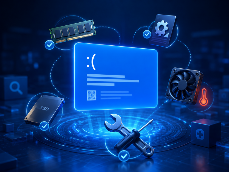 Blue Screen of Death: How to Read the Error, Find the Cause, and Fix It